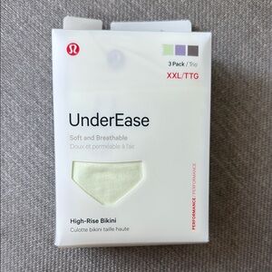 Lululemon UnderEase High-Rise Bikini 3
pack ~ NEW ~
